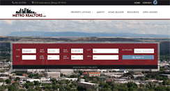 Desktop Screenshot of metrorealtorspc.com